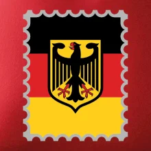 Německá známka - vlajka
