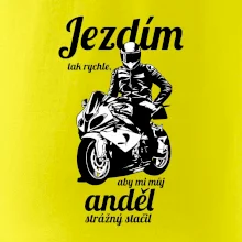 Silniční motorka - jezdím tak rychle, aby mi můj anděl strážný stačil