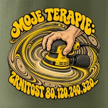 Moje terapie zrnitost 80 120 240 320 - vibrační bruska