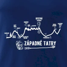 Profil kopca Západné tatry