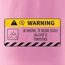 Warning mluvení - turistika