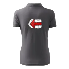 Párová turistická značka  červená