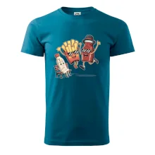 Souboj o hranolky kečup tatarka