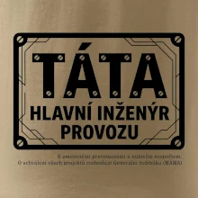 Táta hlavní inženýr provozu