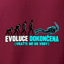Evoluce potápěče návrat do vody