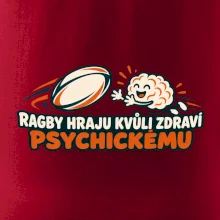 Ragby hraju kvůli zdraví psychickému