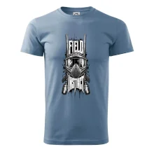 Černobílá maska field instinct paintball