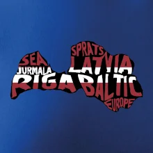 Mapy - názvy měst - Lotyšsko