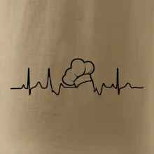EKG kuchařská čepice