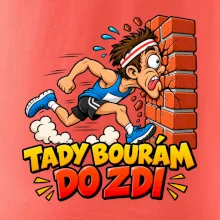 Maratonec tady bourám do zdi
