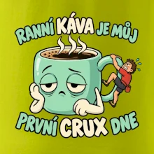 Ranní káva první crux dne