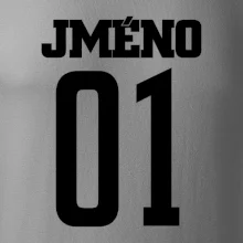Fotbalový dres - vlastní jméno a číslo