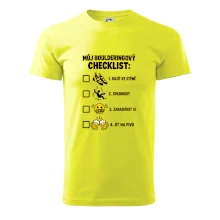Můj boulderingový checklist