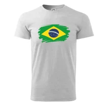 Brazílie vlajka štětkou