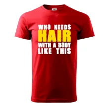 Who Needs Hair With A Body Like This