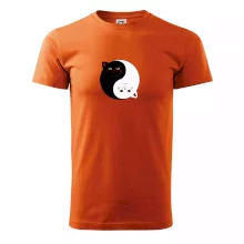 Kočky jin jang barevné