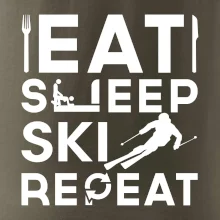 Eat sleep ski repeat