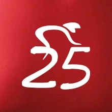 Cyklista slaví pětadvacítku (25)