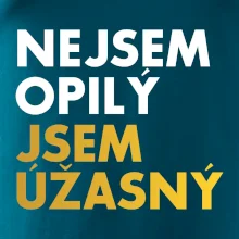 Nejsem opilý jsem úžasný