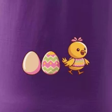 Evoluce vajíčka - velikonoce - kuře