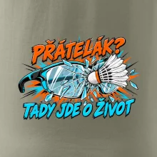 Badminton přátelák o život