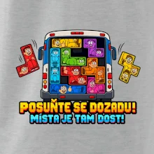 Posuňte se dozadu místa je tam dost