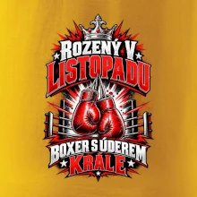 Listopadový boxer s úderem krále