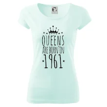 Queens are born in 1961
