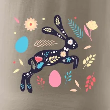 Velikonoční zajíček květiny