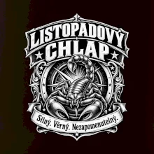 Listopadový chlap se štířím erbem
