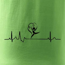 EKG moderní gymnastika stuha