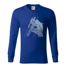 Nákres stožáru vysokého napětí