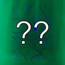 Vaše město - Mapa s vodními toky Vaše město - Mapa s vodními toky