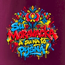 Streetart - Su Moravačka a su na to pyšná!
