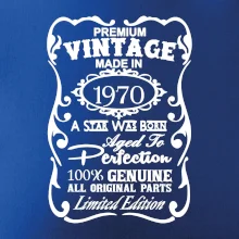 Vintage Etiketa - 1970