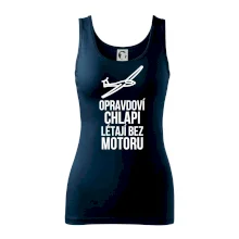 Opravdovi chlapi létají bez motoru