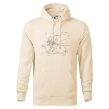 Mapy měst černobílé Slaný