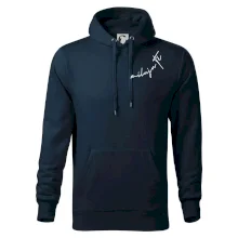 Mikina miluju tě s datumem na rukávu