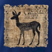 Egyptské hieroglyfy srnka