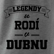 Legendy se rodí v dubnu