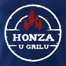 Vlastní jméno u grilu v kruhu Vlastní jméno u grilu v kruhu