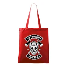 Lebka hasič do pekla a zpátky