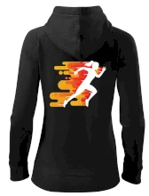 Běhání - oranžová žena