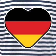 Germany love velké - Německá vlajka