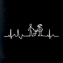EKG rodina a jedno dítě EKG rodina a jedno dítě