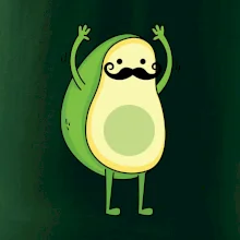 Párové triko - avokádo