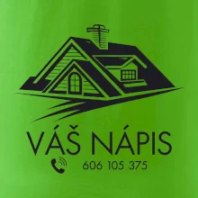 Tričko pro pokrývače - Velká střecha