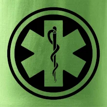 Rescue logo samostatné kulaté