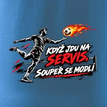Nohejbalový pekelný servis