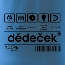 Čárový kód dědeček